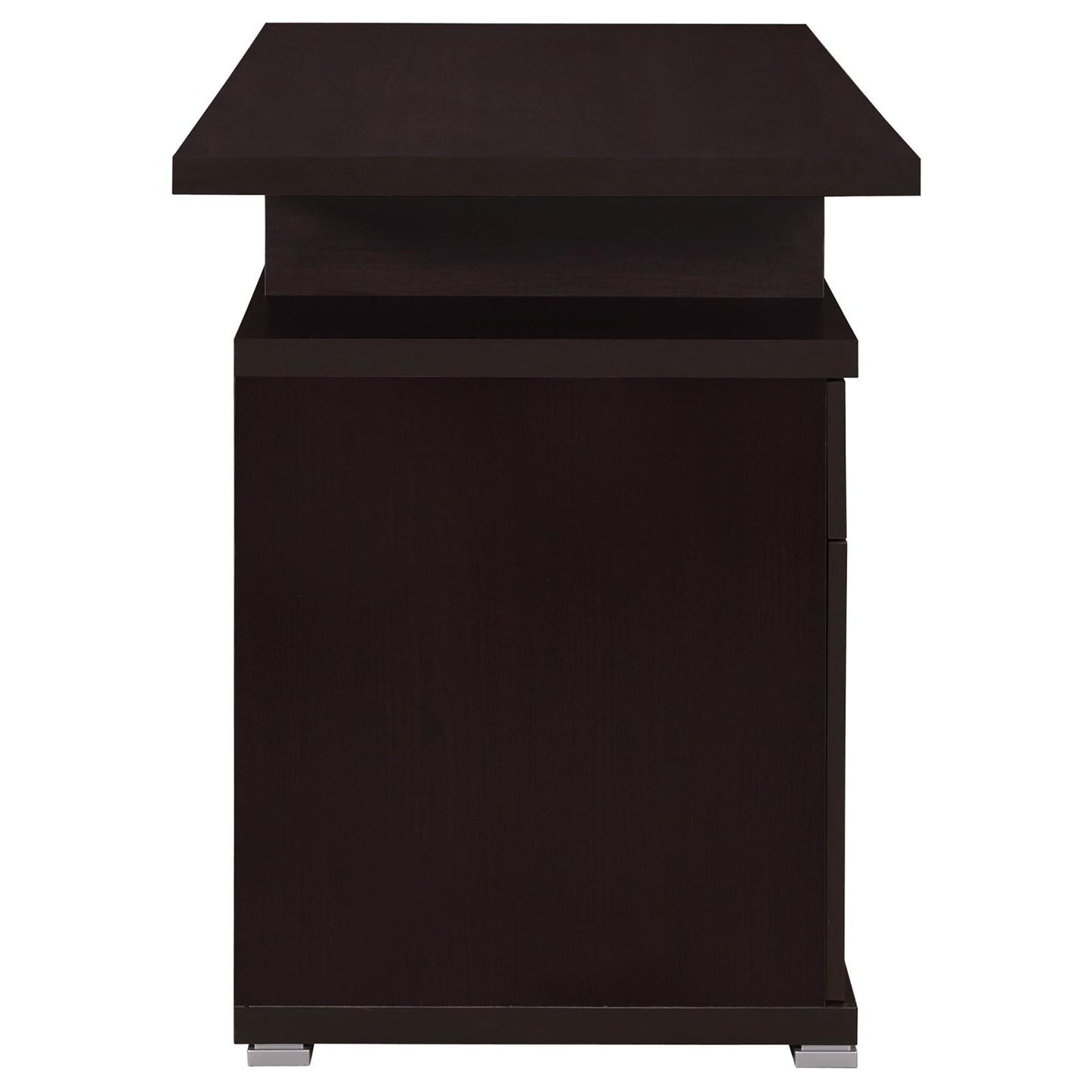 2 Drawer Reversible Office Desk With Modular Design