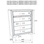 Annie - 5 Piece Bedroom Set