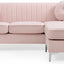 Delray - Micro Suede Sofa Chaise