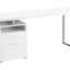 Computer Desk For Home Office, Laptop, Left Right Set - Up, Storage Drawers, Contemporary & Modern