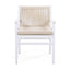 Outdoor Acacia Wood Patio Dining Armchair (Set of 2)
