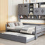 Daybed & All-In-One Cabinet And Shelf