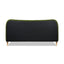 Roman - Curved Headboard Upholstered Platform Bed