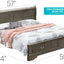 Upholstered Panel Sleigh Bed Design