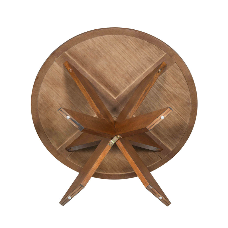 Round Dining Table Kitchen Table - Cherry