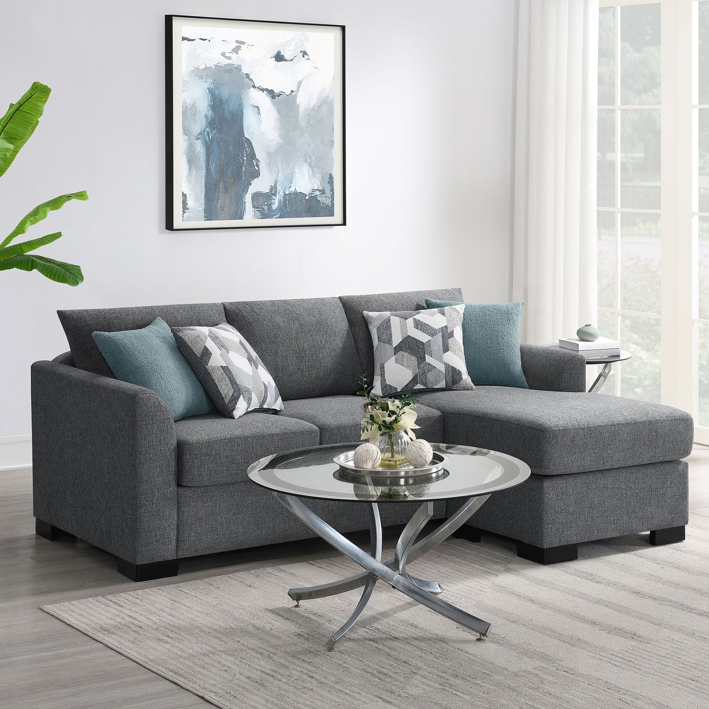 Pacheco - Sleeper Sectional Chaise Sofa