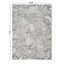 Geometrix - 5'3" X 7'3" Area Rug, Geometric 3D Effect - Gray / Ivory