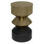 Miller - Side Table - Black / Brass