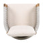Outdoor Dining Chairs With Mix Rope Handles (Set of 2)