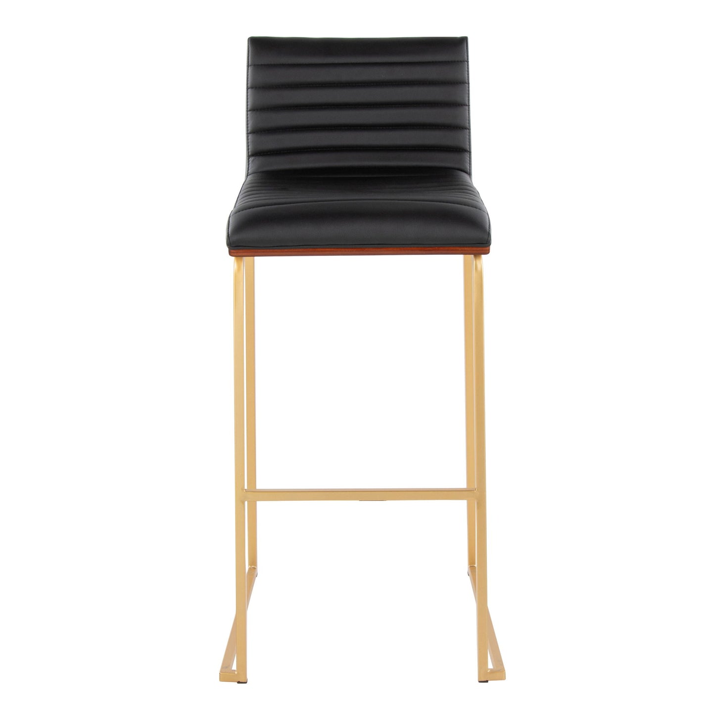 Mason Mara - Contemporary Versatile Desig Fixed Height Barstool (Set of 2)