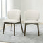 Mallin - Side Chair (Set of 2) - Gray / Walnut
