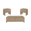 Mara - 3 Piece Cocktail Table & 2 End Tables