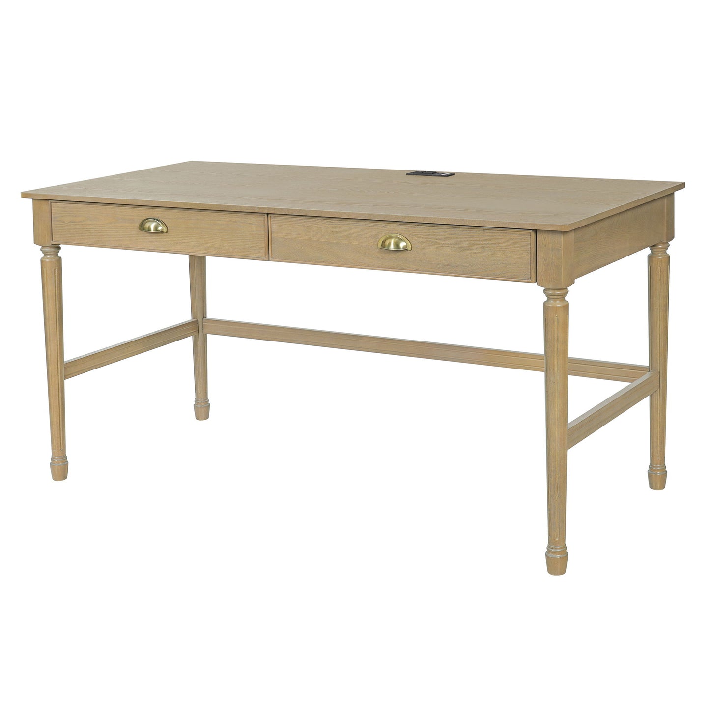 Modern Writing Desk With Drawers For Home Office