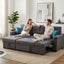Lucca - Reversible Sleeper Sectional Sofa With Storage Chaise