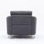 Yuina - Linen Chair - Gray