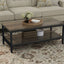 Coffee Table - Brown - Solid Wood