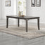Lisbon - Rectangle Dining Table - Gray