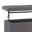 Hamilton - Upholstered Lift Top Rectangular Storage Ottoman