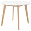 Round Dining Table - White