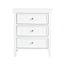 Luca - 3 Drawer Nightstand