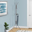 Coat Rack, Hall Tree, Free Standing, Hanging Bar, 6 Hooks, Entryway, Contemporary & Modern