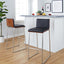 Mason Mara - Contemporary Fixed Height Barstool (Set of 2)
