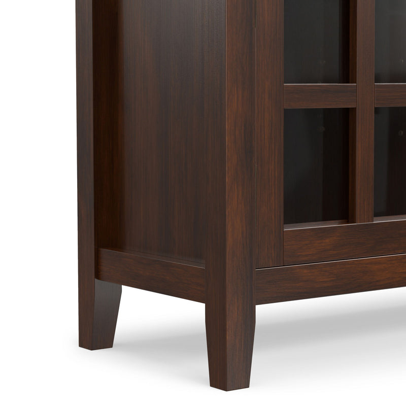 Artisan - TV Media Stand, Handcrafted - Russet Brown