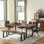 Wobegon - Rectangular Dining Table - Gray