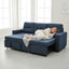 Convertible L Shaped Sectional Sleeper Sofa Bed, Saving Pull Out Couch