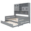 Daybed & All-In-One Cabinet And Shelf