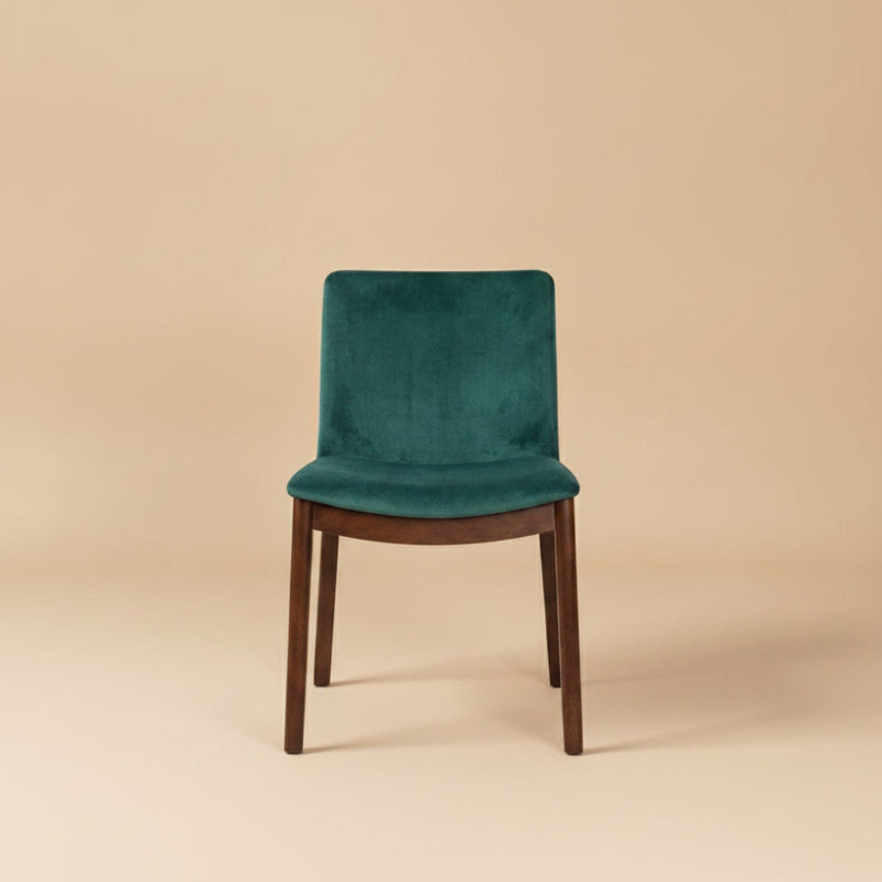 Laura - Mid-Century Modern Solid Wood Dining Chair (Set of 2)