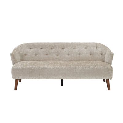 3 Seater Tufted Upholstered Couch Comfy Living Room Sofa