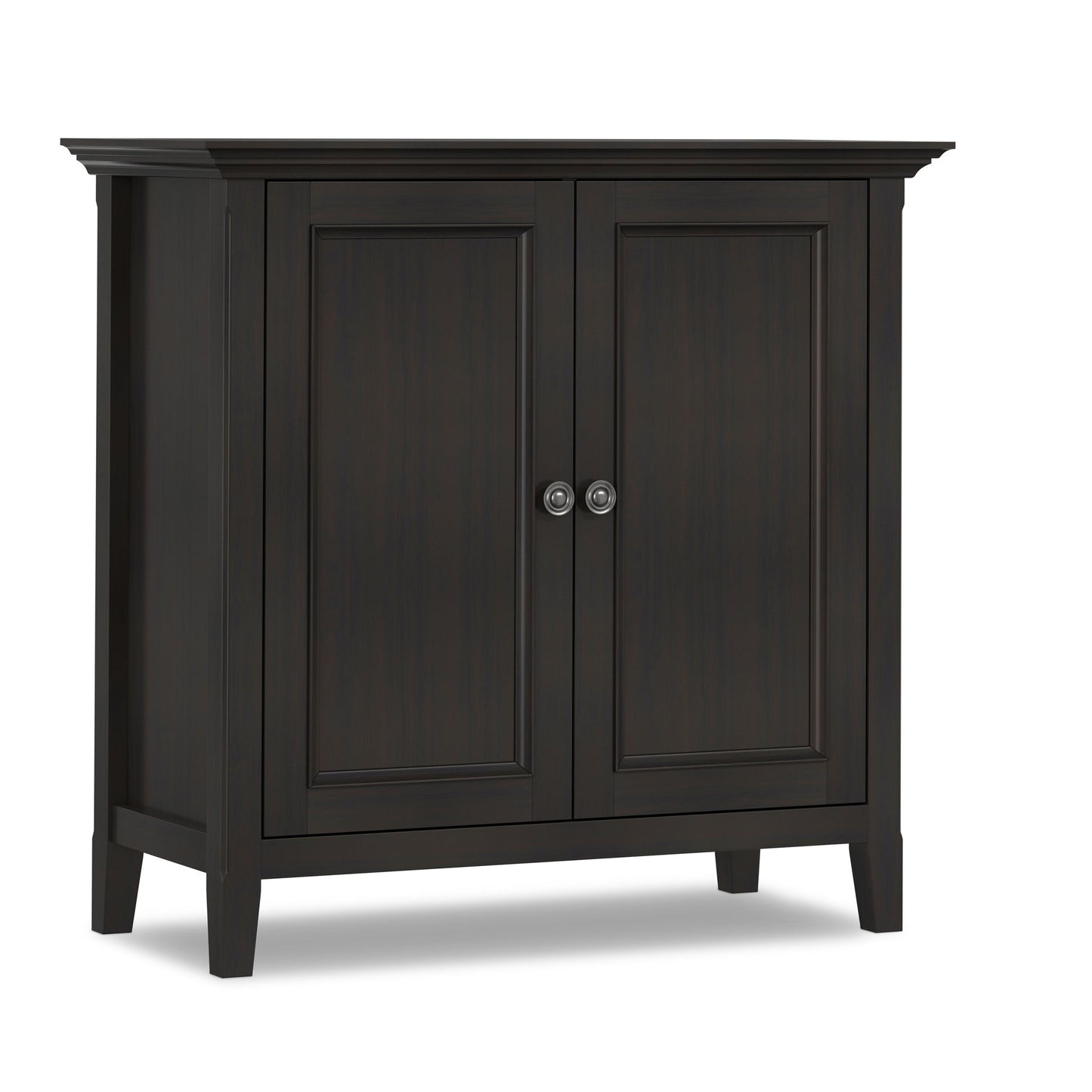 Amherst - 2 Door Storage Cabinet & Adjustable Shelving - Brown