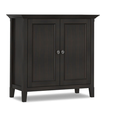 Amherst - 2 Door Storage Cabinet & Adjustable Shelving - Brown