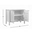 Nolan - 2 Door Accent Cabinet - Antique Brown
