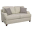 Anderson - 2 Piece Cushion Back Living Room Set - Gray