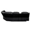 Challenger - Recliner Sectional Sofa, Built In USB, C Ports & Bluetooth