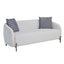 Rounded Sofa - White