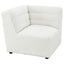 Nevve - 6 Piece Upholstered Tufted Sectional - Ivory