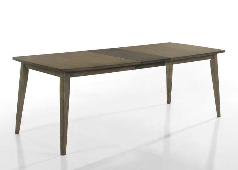Bistró - Mesa de comedor con sillas de tela en tono neutro
