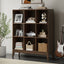 Harper - 9 Cube Storage - Walnut Brown