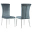 Tufted Side Upholstered Dining Chair (Set of 2) - Gray