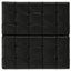 Harrison - Large Square Coffee Table Storage Ottoman - Black