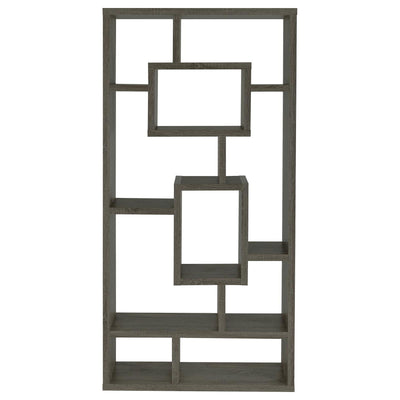 10 Shelf Open Back Bookcase