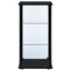 Callie - 3 Shelf Curio Cabinet - Black