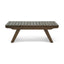 Outdoor Acacia Wood Coffee Table With Open Slat Design