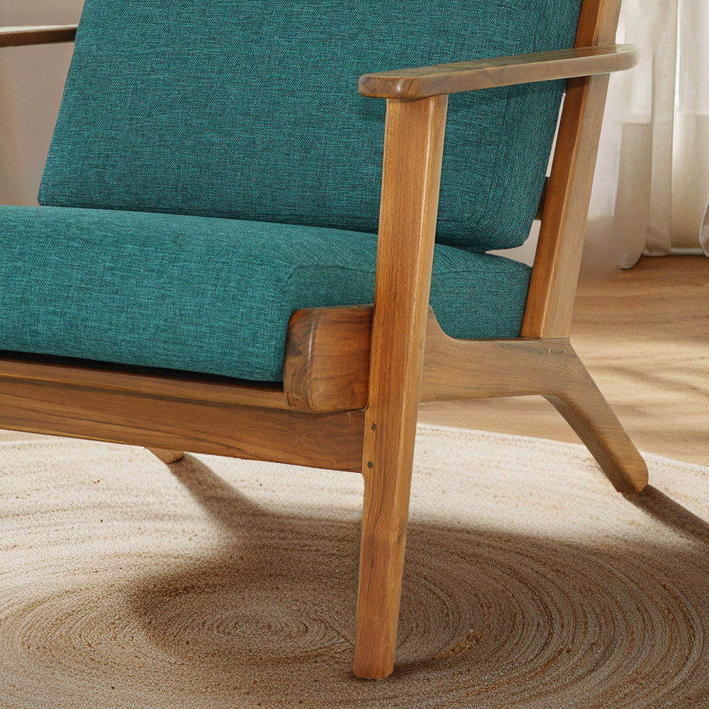 Connor - Modern Genuine Lounge Chair