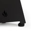Tabletop, Propane Gas Fire Pit With Quick Connect Joint, Glass Wind Guard And Lava Rock, Outdoor, Portable - Black