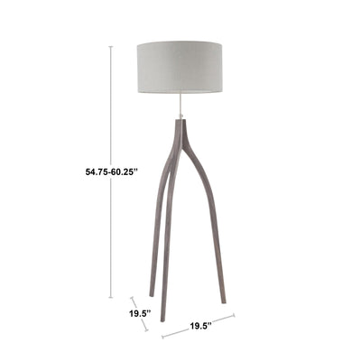 Wishbone - Contemporary Floor Lamp