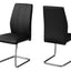 Dining Chair, Side Upholstered For Dining Room, Contemporary & Modern (Set of 2)